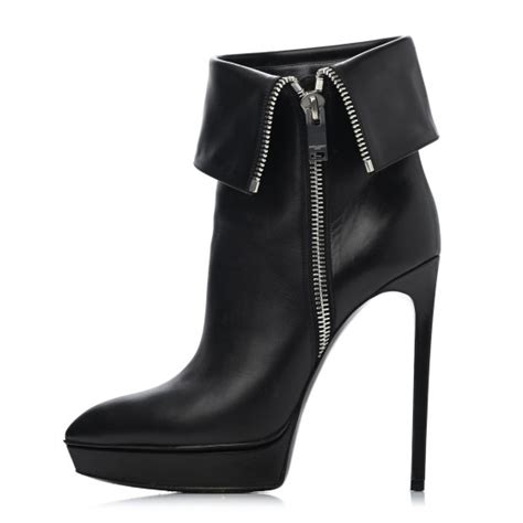 janis ysl boots|NEW Saint Laurent YSL Janis 105 Platform Ankle Boots .